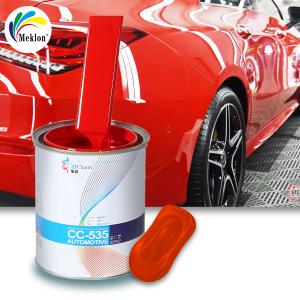Quality Match With Original Factory Anti UV Efficient Fast Drying Flame Red Car Paint for sale
