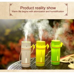 Rechargeable 35ml/H 400mA Bamboo USB Humidifier 130ml