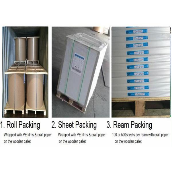 Bending Resistance Thick Grey Board Paper 350 Gsm - 3150 Gsm For Book Cover