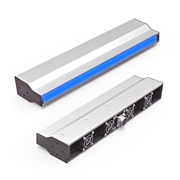 Buy Blue 11.2A 268.8W Crossing Line Scan Machine Vision Lighting With 692mm Length Housing at wholesale prices