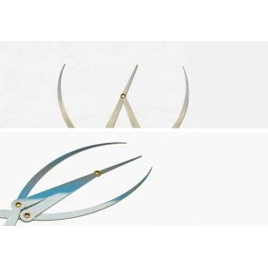 Stainless Steel Eyebrow Line Marker Ruler PMU Microblading Permanent Makeup