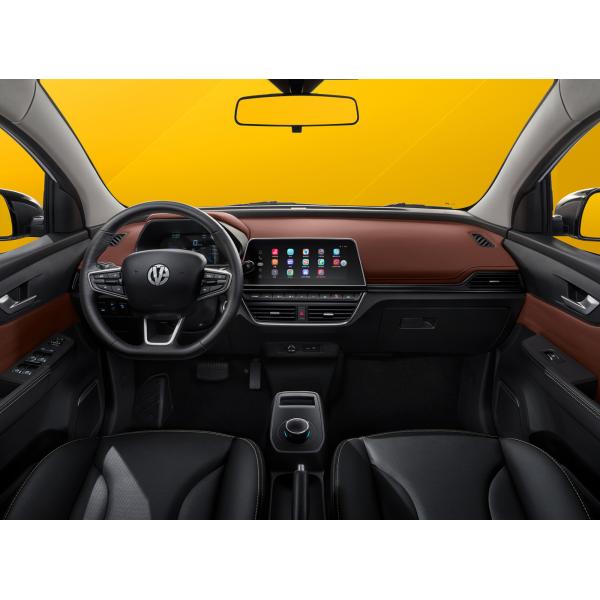 Electric Car 2023 Chinese Double Cab 5 Seats 300km Mileage Max Speed 104km/h LED Camera Fabric Single Lithium Dark Manual