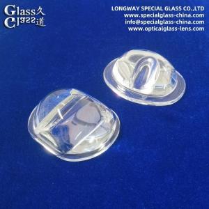 Quality Polished Surface Optical Borosilicate Glass Lens High Bay Light Lens High Clarity for sale