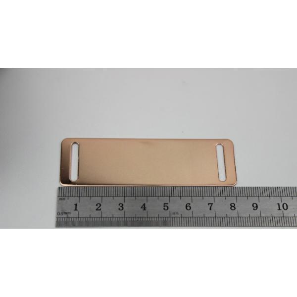 2019 Custom Iron Material Light Gold Shoelace Charm Beads Diy Shoelace Buckles