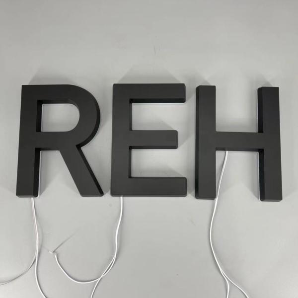 Factory Salesg High Quality Metal Luminous Backlit Words Led Lighting Letter