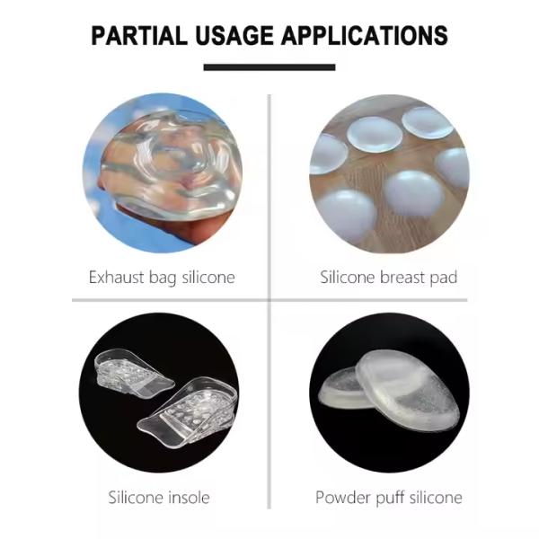 OEM Bonded Filled LSR Silicone Gel Bulk For Breast Buttocks Medical Sealed