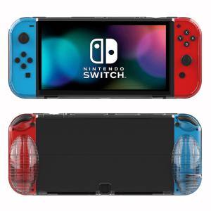 Anti-slip Rugged Protective HOXC TPU Case for Nintendo Switch OLED, Fully Protect TUP Cover for New Released Nintendo Switch Pro Console