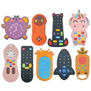 Remote Tv Controller Shape Silicone Teether Toy For Toddler MHC New Gamepad