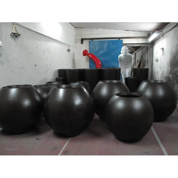 Factory Supplier Top Sale Fiberglass Planters Resin Fiberglass Flower Pots For Garden Decor