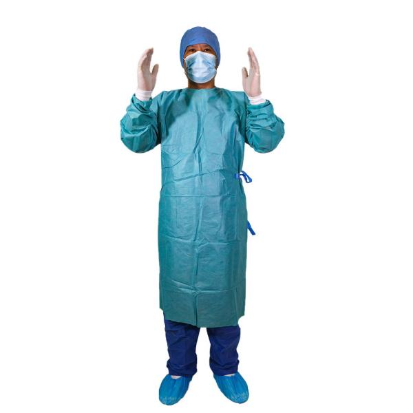 Buy SMMS SMMMS SMS Disposable Surgical Gown Green Waterproof XL M L S XXL at wholesale prices