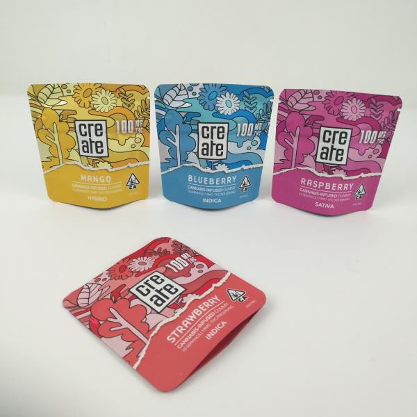 Matte Doypack 0.7c Al Stand Up Zipper Pouch Compostable For Bolsa Snack