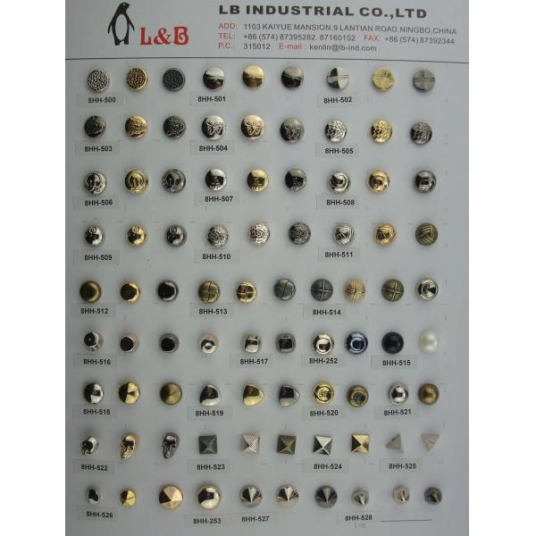 wholesale 2021 latest design Gold with pearl beads shirt button with stone for clothing