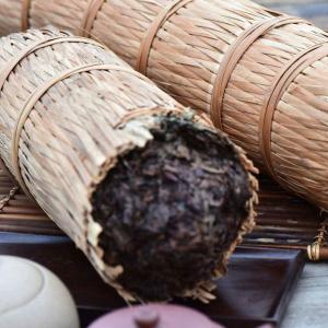 Hot Water Boiled Nature Slim Tea / Anhua Dark Tea Stored For A Long Time