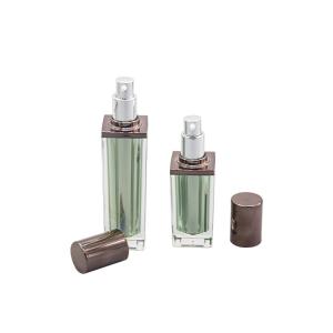 Cosmetic Square Lotion Bottles Cream Jars Acrylic Skincare Set