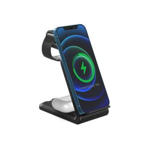 3in1 QI Desktop Wireless Charger