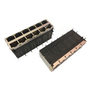 Quality PoE Function 2x6 RJ45 10/100/1000Base-T With Power Feeding Over Signal Pairs for sale