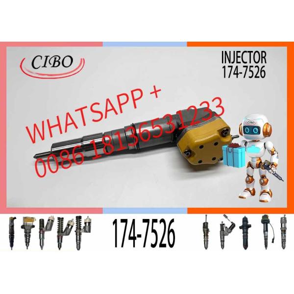 174-7526 Neutral and new Diesel Engine 3412E 3408E Fuel Injector for 10R-1266 232-1183 20R0758