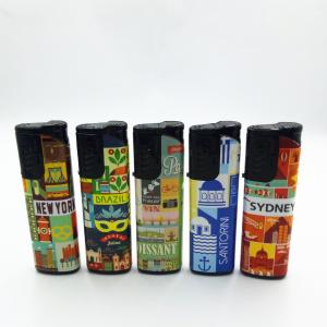 Samples US 0.01/Piece Dongyi Windproof Gas Lighter EUR Standard ISO99994 DY-F001