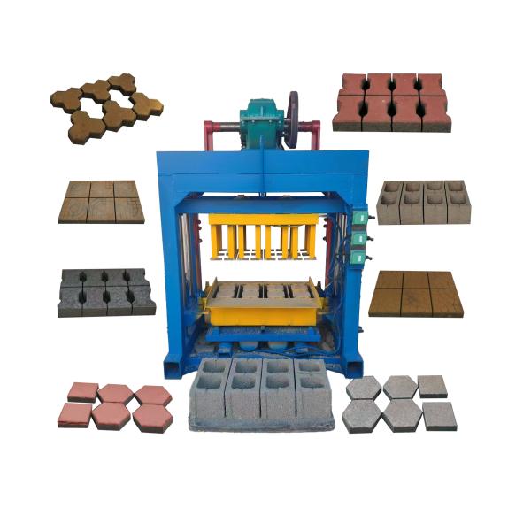 Buy Portable Small Mini Manual diesel Generator Block Brick Making Machinery Hollow Cement Concrete Automatic Mobile Paving at wholesale prices