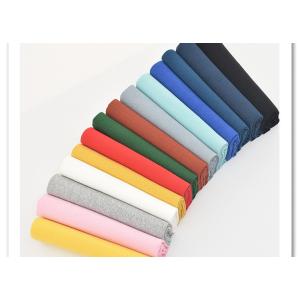 21s, 32s cotton/spandex ribbings fabric, 2X2 thread collar neck cuff screw