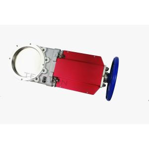 DN600 316SS Knife Pneumatic Gate Valve For Food Industry