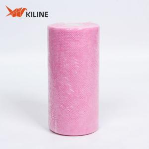 Quality Red 60gsm Disposable PP Dish Cloths Roll 60 Sheets for sale