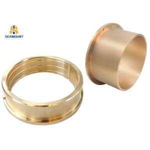 Centrifugal Casting C86300 Flanged Bronze Bushings Good Rotation Accuracy