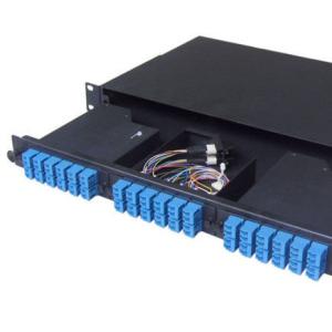 19'' Rack Mount Patch Panel 1U Fiber Cassette Module