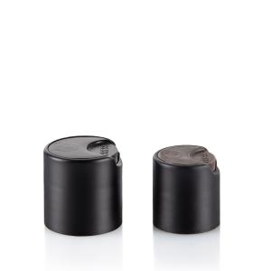 ODM Matte Black Cap Closure 20/410 24/410 Plastic Bottle Closure Types