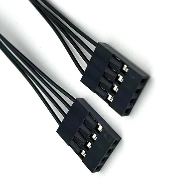 Customized Length Electrical Wire Harness Dupont 4 Pin To JST SH 1.0 4 Pin