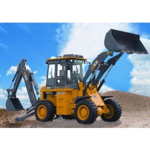 Low Noise Tractor with Bucket and Backhoe Wing Spread Support Leg 0.3M3 Digger