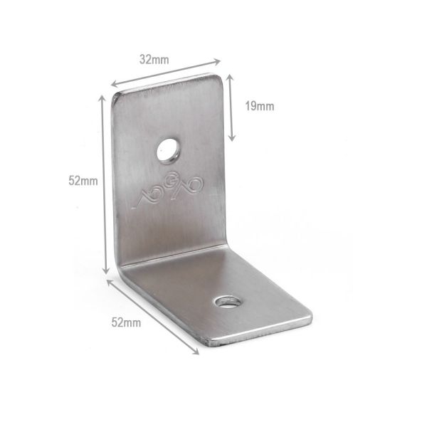 Stainless Steel 304 Toilet Cubicle Hardware with 12mm/18mm Thickness and Hinged/Sliding Door Style