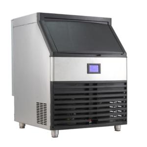 100kg Commercial Automatic Ice Maker Black 220lbs 36L Water Tank