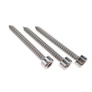 Hex Socket Cup Head Stainless Steel Self Tapping Screws UNF 5.5 Thread Fastener