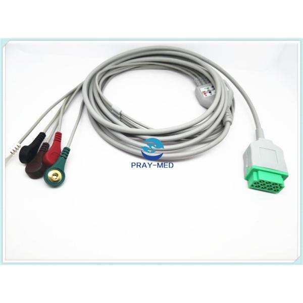 Buy GE Marqutte ECG Patient Cable With Cip / Snap 11 Pin Connector 2.7m Trunk Cable at wholesale prices