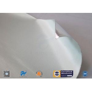 Siliver Aluminum Foil Coated C-Glass Fiberglass Insulation Fabric