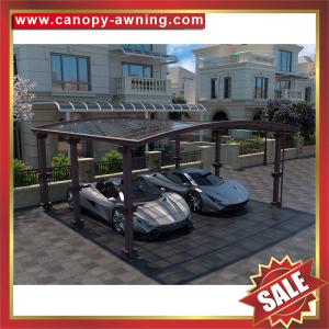 hot selling luxury rome style backyard polycarbonate aluminium parking double