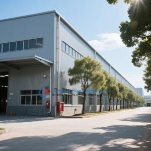 China Custom Steel Structure Warehouse for Logistics - Galvanized on sale