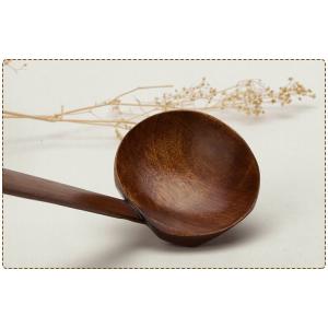 Korean Wooden Cooking Utensils Hot Pot Tortoise Shell Colander Strainer Spoon