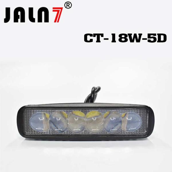 Led Work Light JALN7 18W 5D Lens Car Driving Lights Fog Light Off Road Lamp Car Boat Truck SUV JEEP ATV Led Light