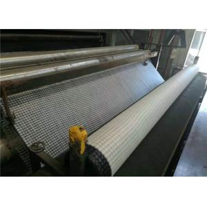 High Strength Glass Fiber 100m Geogrid For Road Construction