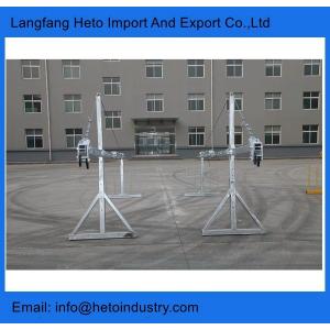 Philippines aluminium ZLP800 temporary gondola building cleaning suspended platform