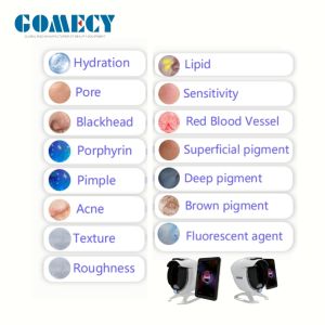 GMS- A6 Al Intelligent Face Analyzer Machine 15 Skin Problems Analysis Made Easy