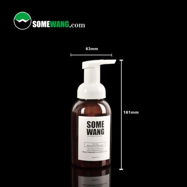 40/410 Recycled Plastic PP Foam Soap Shampoo Dispenser Pump For Face Hand Hair Wash Clean