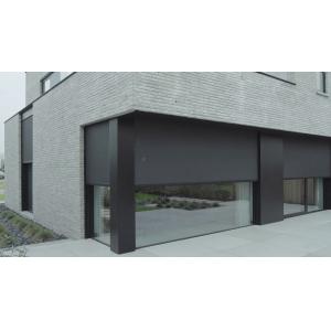 Rainproof Motorized Aluminium Roller Blinds With Zip Track