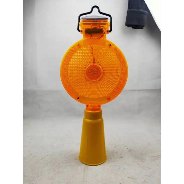 185mm Garage Temporary Traffic Warning Light Intelligent Concrete Traffic Barriers