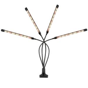 Aluminum Alloy IP20 3 Heads 54w Led Grow Panel Light