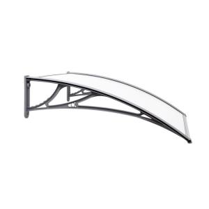 CE 3.43kg 90x100cm Door Window Awning Canopy