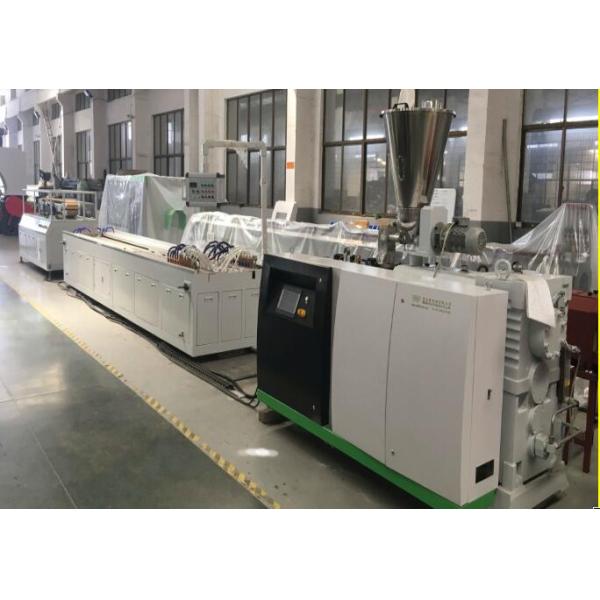 High Capacity PVC Plastic Profile Extrusion Line Electrical Cable Conduit Trunking