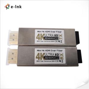 Mini 4K HDMI Optical Transceiver  Supports 300m Range Zero Latency HDCP 1.2